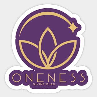 Oneness Divine Plan Sticker